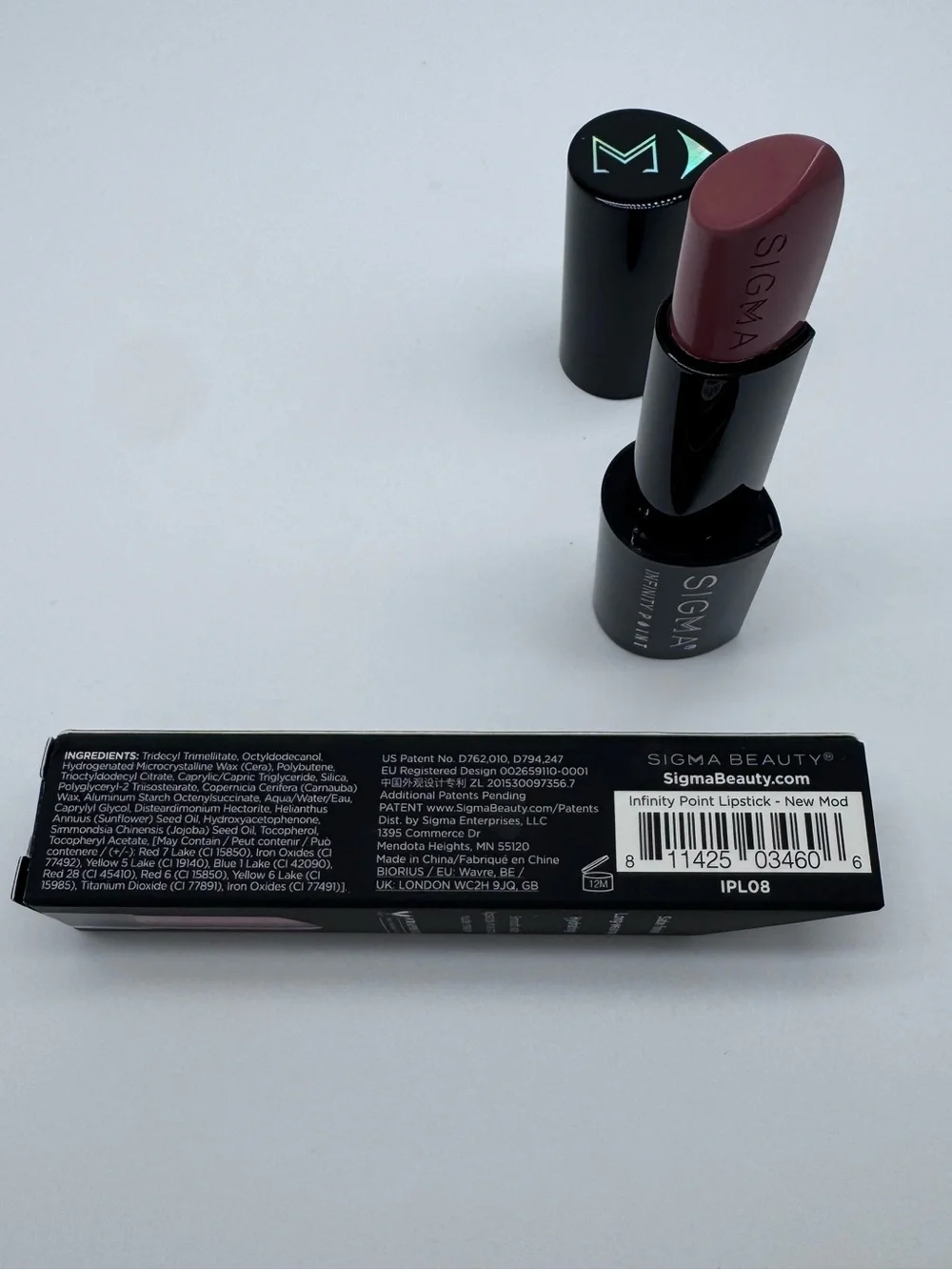 Sigma Beauty Infinity Point Lipstick – New Mod – Full Size – NIB